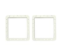 Lot de 2 joints de rechange pour écumeur de piscine SPX1091G - Joint papillon à col large - Compatible avec Hayward SP1091WM SP1091LX SPX1091GW Dyna-Skim - Accessoires de piscine - Skimmer automatique