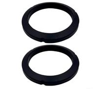 Lot de 2 joints de tête de groupe Espresso pour Bezzera, 73 x 56 x 10 mm, joint en silicone pour machine à café commerciale, joint porte-filtre haute pression, joint en caoutchouc noir