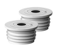 Lot de 2 joints de tuyau de vidange pour machine à laver - Protection améliorée - Anneau de universel pour égouts - Connecteur anti-fuite pour cuisine, salle de bain, linge, anti-odeur