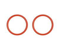 Lot de 2 joints d'étanchéité compatibles avec machine à café Nespresso Original Capsule Inissia Pixie Essenza Pièce d'entretien Anneau en silicone anti-fuite pour Krups, Delonghi