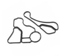 Lot de 2 joints d'étanchéité de boîtier de refroidisseur de filtre à huile moteur, pour réparation de boîtier de filtre à huile, pour modèles BMW 11428637820 11428637821, 1, 3, 5, 7, X3, X5, X6 et Z4