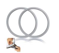 Lot de 2 joints d'étanchéité de rechange pour WMF - Diamètre intérieur 22 cm - Joint en silicone pour autocuiseur Silit 3L 4,5 L 6,5 L 8,5 l - Convient pour autocuiseur WMF 6068559990 6068559997