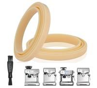 Lot de 2 joints d'étanchéité de tête de groupe de machine à café en silicone 54 mm avec Sage Barista Express BES875UK SES875BKS SES875 SES875BTR2GUK1