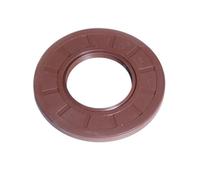 Lot de 2 joints d'étanchéité en caoutchouc fluoré TC, 16-20 mm, joint for cadre FKM marron, couvercle à double lèvre for roulement(17x32x5mm)