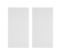 Lot de 2 joints d'étanchéité en fibre de céramique haute température pour volets de tuyau de poêle et porte de four, 300 mm x 140 mm x 3 mm, résistant à la chaleur jusqu'à 1260 °C