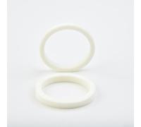Lot de 2 joints d'étanchéité en mousse pour fourche de vélo RockShox - 30 à 40 mm ID jaune - Pour entretien de la suspension de VTT - Absorbe la saleté et lubrifie le roulement (40 mm)