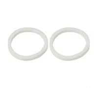 Lot de 2 joints d'étanchéité en mousse pour fourche de vélo RockShox - 30 à 40 mm ID jaune - Pour entretien de la suspension de VTT - Absorbe la saleté et lubrifie le roulement (38 mm)