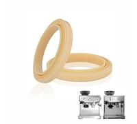 Lot de 2 joints d'étanchéité en silicone pour machine à café - 54 mm - Matériau en silicone de qualité alimentaire - Compatible avec les machines à expresso