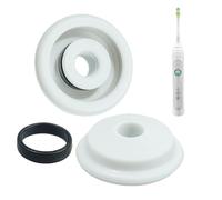 Lot de 2 joints d'étanchéité étanches pour brosses à dents électriques Philips, joints de rechange pour manches des séries Sonicare HX67, HX93 et HX99, blancs