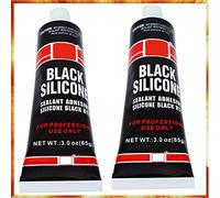 Lot de 2 joints d'étanchéité RTV en silicone noir haute température - 85 g