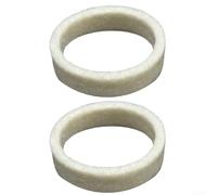 Lot de 2 joints en laine jaune clair pour Breville série 8, joint annulaire de rechange compatible avec BES870 BES880 BES860, filtre de nettoyage résistant aux chocs et sujets aux chocs pour machines