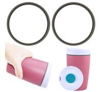 Lot de 2 joints en Silicone de rechange pour Owala gobelet à café avec couvercle coulissant Joint d'étanchéité en silicone anti-fuite,compatible avec Owala SmoothSip Slider Smoothsip 12/20 oz ZY02A
