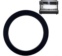 Lot de 2 joints en silicone pour machine à café Brew Head 7 mm résistant à | Silicone de haute qualité, résistant à la chaleur jusqu'à 200 °C, couleur noire, taille de 7 mm, performance durable