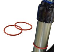 Lot de 2 joints toriques pour fourche avant de vélo, ID32 mm, pour Fox, Rockshox et pour fourche Manitou, compatible avec les fourches de suspension de VTT