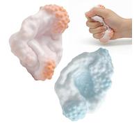 Lot de 2 Jouets à Presser parfumés modelables pour Adultes et Enfants, Jouets Portables Anti-Stress pour la Maison, Le Bureau, l'école, Les Statues de Vacances