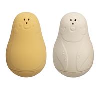 Lot de 2 jouets de bain Pingouin Ocre-Warm Linen