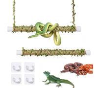 Lot de 2 jouets d'enrichissement en serpent, corde d'escalade réglable