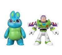 Lot de 2 jouets Disney Pixar Toy Story 4 Buzz Lightyear et Bunny GBG91 G
