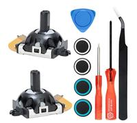 Lot de 2 joysticks de rechange compatibles avec PlayStation Portal/PS5 VR2 - Manette analogique à effet Hall pour PS5 Portal/PSVR2 (manette gauche et droite)