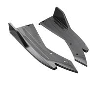 Lot De 2 Jupes Latérales Universelles pour Pare-Chocs Arrière, Protection, Spoiler, Diffuseur, Kit Carrosserie, Décoration Extérieure Voiture, Réglage Jupes Latérales(Look de Carbone)