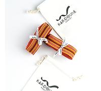 Lot de 2 Kardounes Authentique d'Algérie (4M) Ne s’effiloche pas + Fiche tutoriel + 2 Pochettes de rangement OFFERTES