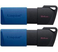 Lot de 2 Clé USB Kingston DataTraveler Exodia M 64Go Clé USB 3.2 Gen 1 DTXM/64GB - avec capuchon mobile G