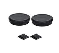 Lot de 2 Kit Cache-Boîtier + Protège-Objectif Arrière Z Monture pour Nikon Z8 Z9 Z7 Z7II Z6 Z6II Z6III Z5 Z50II Z50 Z30 Zf Z FC Zfc et Autres Boîtiers et Objectifs Nikon à Monture Z