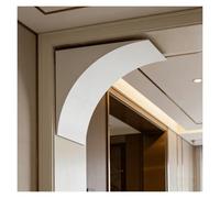 Lot De 2 Kit D’Arche en Mousse EPS pour Intérieur,Corbeaux D’Arche Quart De Cercle pour Porte Et Couloir,Arche D’Angle Préfabriquée Demi-Cercle(10x18x18cm/3.9x7.1x7.1)