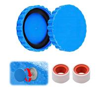 Lot de 2 Kit de Fermeture Hivernale pour Piscines, Bouchons d'hiver pour Piscines, Envoyer 2 Ruban Adhésif, avec Joints Assortis, Résistantes Au Gel Et Etanches, pour Intex et Bestway piscines