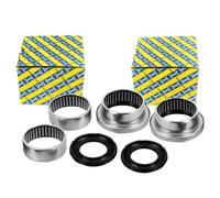 (Lot de 2) Kit Réparation Roulement de Bras Train Essieu Arrière Gauche ET Arrière Droit SNR compatible avec 206 tous modèles - 5131.95 5131.A6 5132.65
