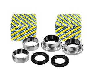 (Lot de 2) Kit Réparation Roulement de Bras Train Essieu Arrière Gauche ET Arrière Droit SNR compatible avec 206 tous modèles - 5131.95 5131.A6 5132.65