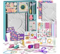 Lot de 2 Kit Scrapbooking, DIY Journal Kit, Cadeau Fille 8 à 14 Ans
