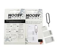LOT DE 2 KITS 4 EN 1 NANO SIM - MICRO SIM - SIM STANDARD IPHONE SAMSUNG GALAXY SONY XPERIA SMARTPHONE