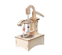 Lot De 2 Kits D'assemblage Pompe À Eau Manuelle Monter Soi-même, Levier Démonstration Pression Hydraulique, École Primaire, Physique, Tige, Modèle D'expérimentation, Science Éducative
