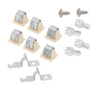 Lot de 2 kits de gâche de porte de sèche-linge 279570 compatibles avec Whirlpool et Kenmore (références : 279570M, WE1X1192, 236877, 420198, 279337, 3392538).