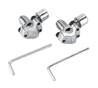 Lot de 2 kits de perçage pour robinet de réfrigérateur BPV-31 compatible avec les tuyaux de diamètre extérieur 1/4", 5/16" 3/8", pour climatisation automobile, robinet à pointeau