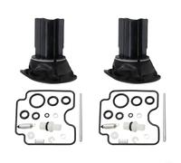Lot de 2 kits de réparation de carburateur pour XVS 1100 Drag Star 1999 2007, diaphragmes à piston
