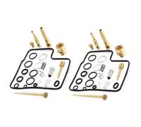 Lot de 2 kits de réparation et de reconstruction de carburateur pour moto Honda VT750C Shadow