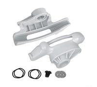 Lot de 2 kits de tête de montage pour changeur de pneus en nylon à profil bas - Convient pour les roues de machines à changement de pneus série 5000 6000 7000 - Garantit un centrage pour le