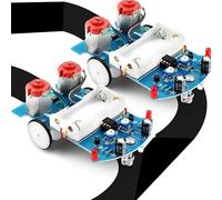 Lot de 2 kits électroniques éducatifs pour l'éducation de la soudure | Ligne par robot, électronique DIY, compétition scolaire, kit de soudure