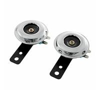 Lot de 2 klaxons électriques 110 dB 12 V super puissant universel pour voiture camionnette moto vélo bateau