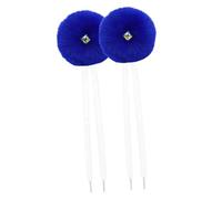 Lot de 2 Lacets de Patins à Roulettes Enfants avec Clochettes, 25 cm, Simili Cuir Léger, pour Skate et Sports de Plein Air- Bleu