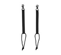 Lot de 2 laisses à boucle de snowboard - Cordon de sécurité pour le soutien de la stabilité de la planche - Contrôle amélioré de la sécurité avec bandes de fixation solides - Accessoire pour