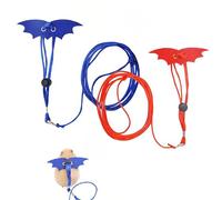 Lot de 2 laisses pour harnais de poitrine pour petits animaux domestiques, corde de traction de lapin de compagnie, harnais de hamster lapin pour petits animaux