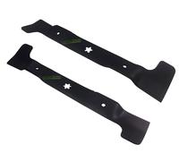 Lot de 2 Lames de 50 cm (Droite + Gauche) compatibles avec Husqvarna CT131 CT141 CT151 CT153 CT154 CTH140 CTH141 / 5324279-84 et 5324279-85