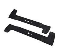 Lot de 2 Lames de 52 cm 102 compatibles avec Tracteur Dolmar Honda Iseki Sabo Stiga Solo 82004348/0 82004347/0