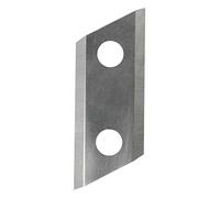 Lot de 2 lames de broyeur de jardin - Remplacement métallique double face durable for broyeurs Eco ES1600 et MCS2001