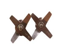 Lot De 2 Lames De Mixeur Compatibles Avec TWK, TM-767, TM-800, JTC-767, JTC-800, Etc., Toutes Les Pièces De Rechange For Mixeur À Lame En Acier Inoxydable 2 En 1 JTC