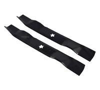 Lot de 2 lames de mulching de 46 cm pour Husqvarna LT100, LT112, LT120, LT125, LT135, LTH125, McCulloch MC1236, Partner P1192