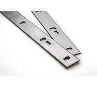 Lot de 2 lames de rabot - 254 mm - Pour raboteuse Scheppach HMS 1070